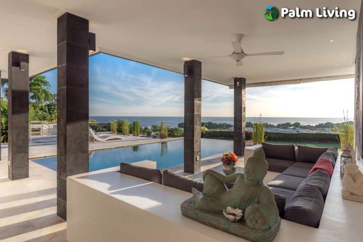 Modern Hillside Villa with Stunning Views