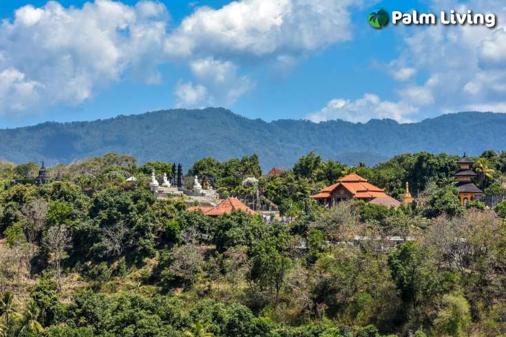 Hillside Land  in Dencarik North Bali