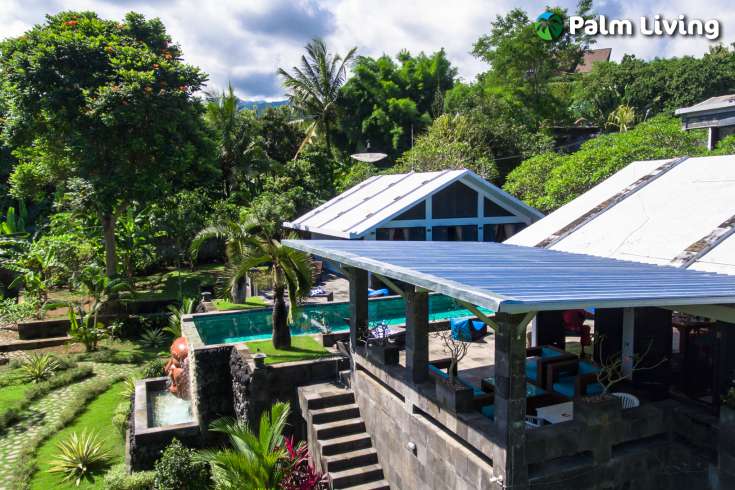 An Unique Hillside Villa For Sale in Bali