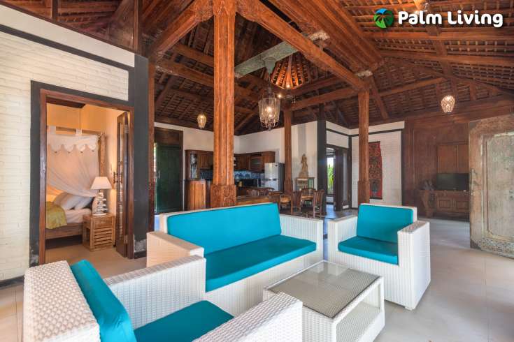 Exquisite Beachfront Joglo Villa for Sale