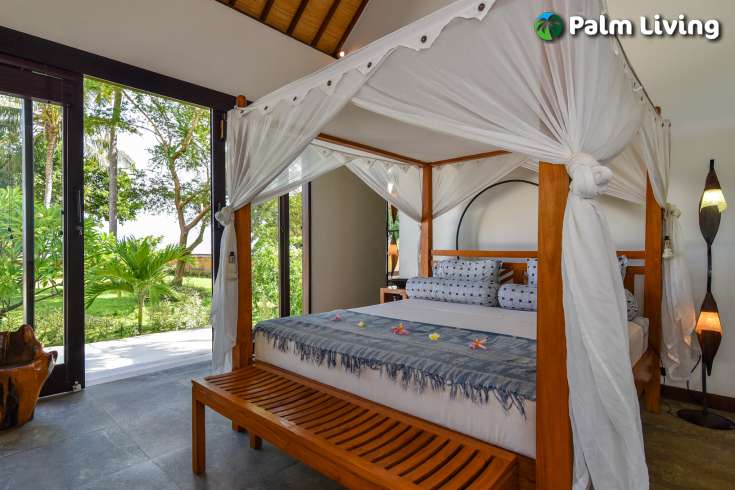 Beachfront Villa In Brongbong Bali For Sale