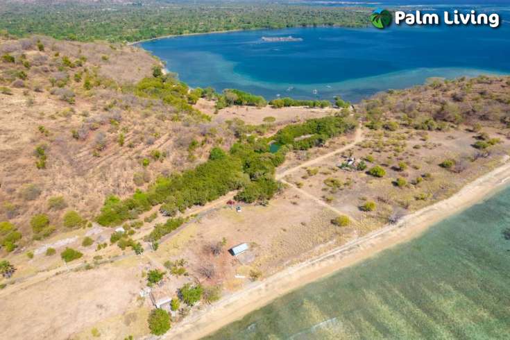 White Sandy Beachfront Land for Sale