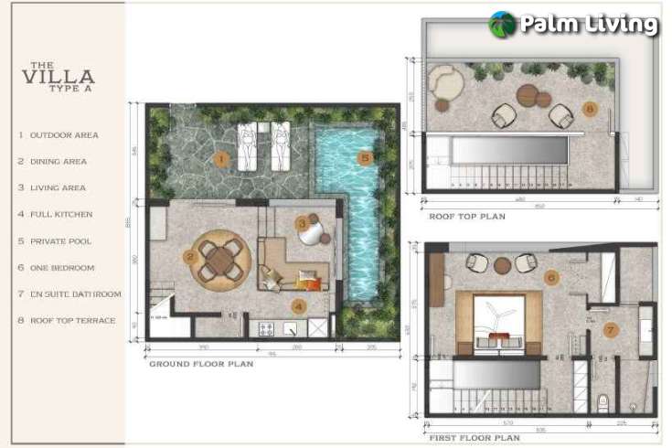 Newly build 1 bedroom villas for sale