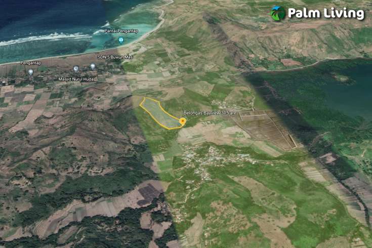 Beautiful Land in South Lombok for Sale