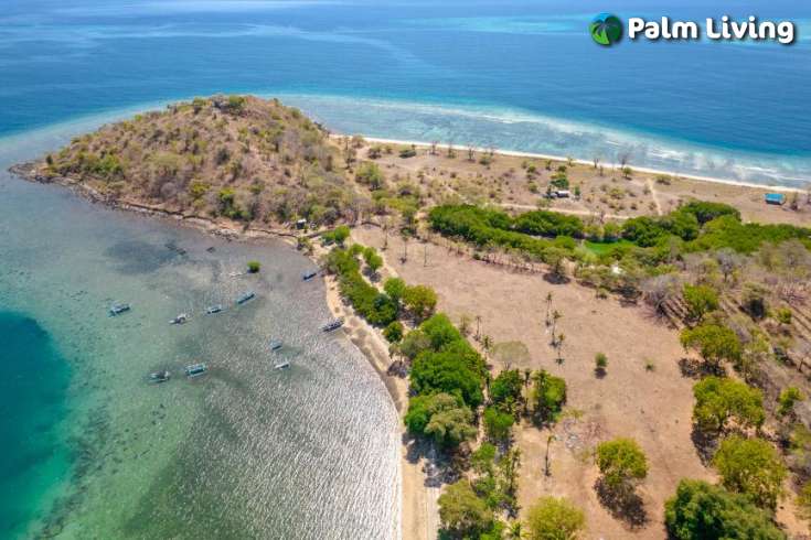 White Sandy Beachfront Land for Sale