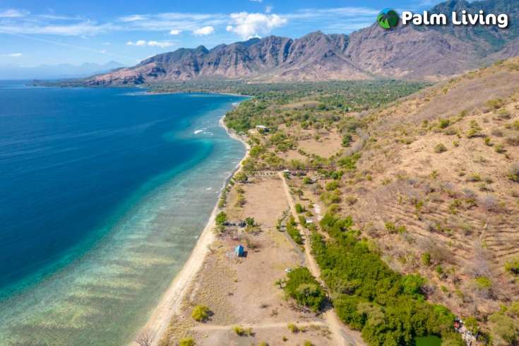 White Sandy Beachfront Land for Sale