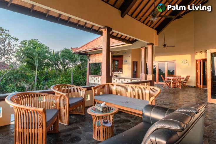 Balinese Hillside Villa in Nature for Sale
