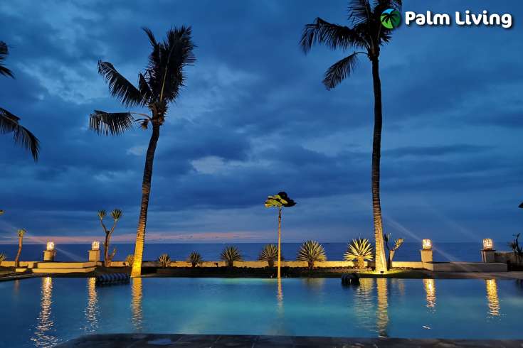 Beachfront Tropical Garden Villa