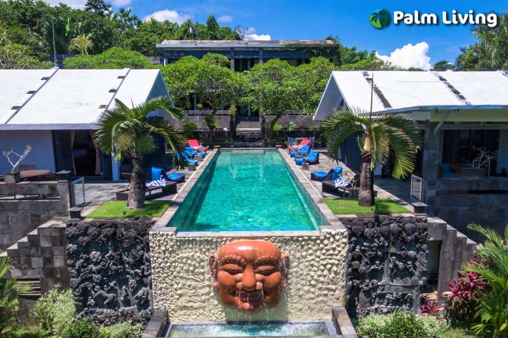 An Unique Hillside Villa For Sale in Bali