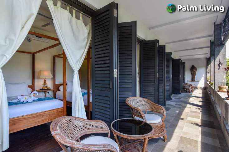 An Unique Hillside Villa For Sale in Bali