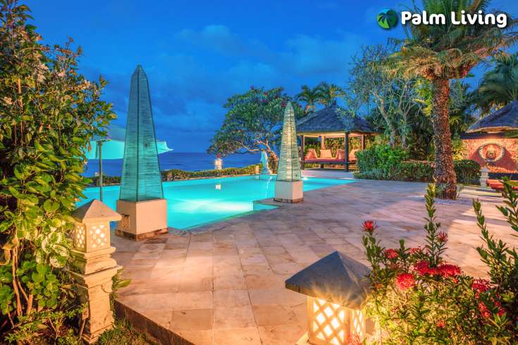 Villa on the Beach with Guest House