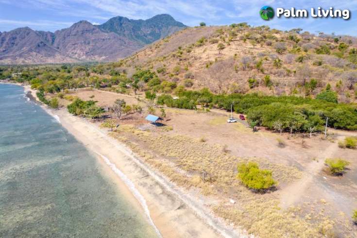 White Sandy Beachfront Land for Sale