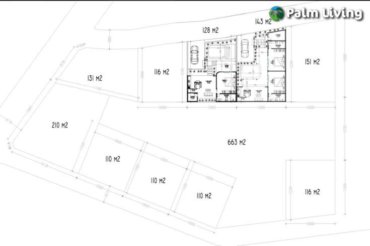 Two Private Villa with Spacious Landplot