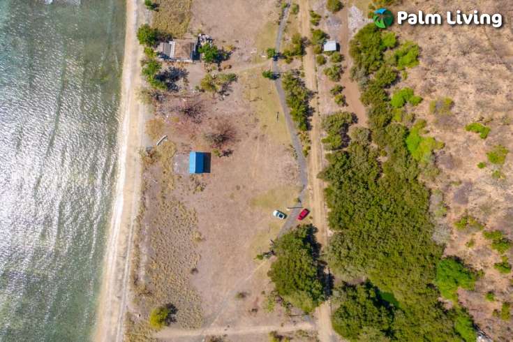 White Sandy Beachfront Land for Sale