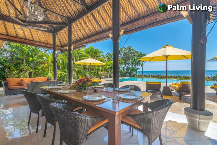 Four Bedroom Bali Beachfront Villa