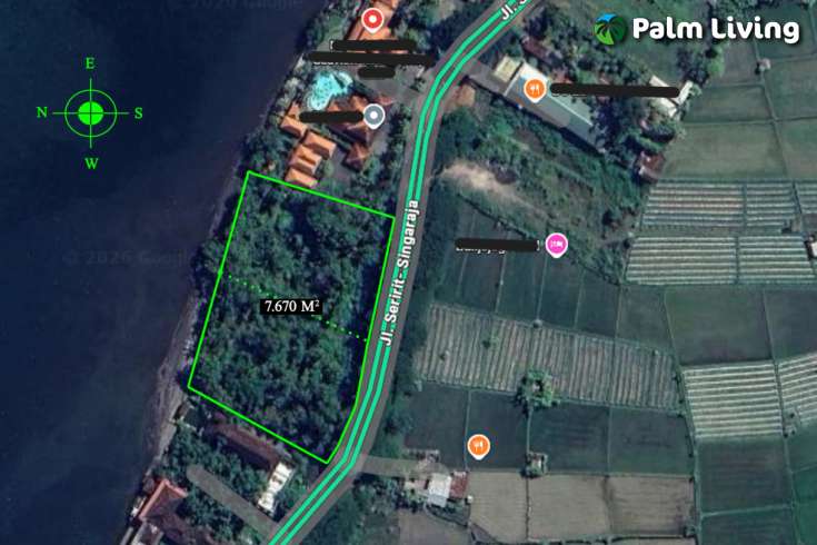 Rare Beachfront Land Close to Lovina