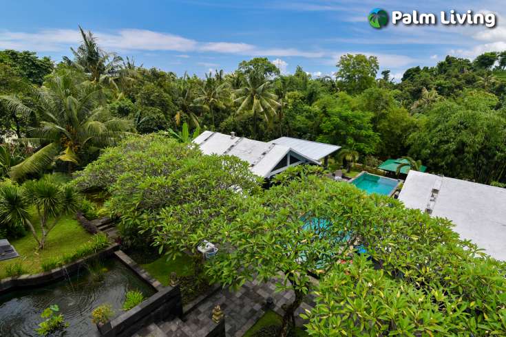 An Unique Hillside Villa For Sale in Bali