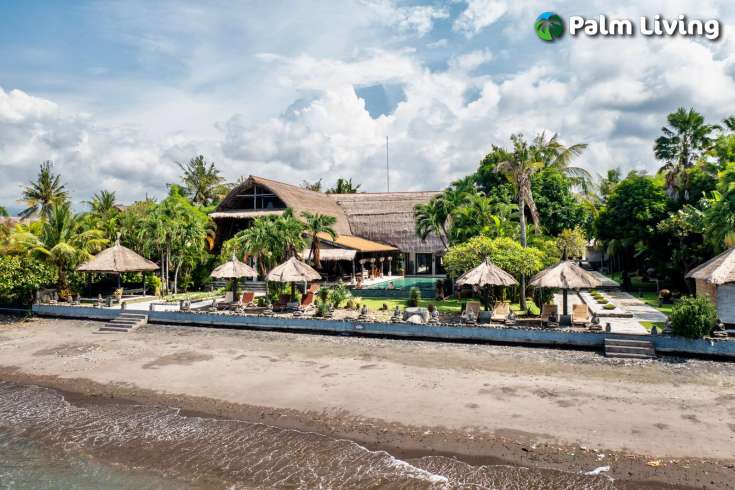 Beachfront Estate in North Bali for Sale