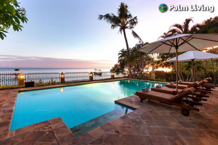 Tropical Beachfront Villa for Sale