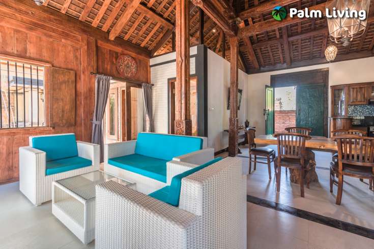 Exquisite Beachfront Joglo Villa for Sale