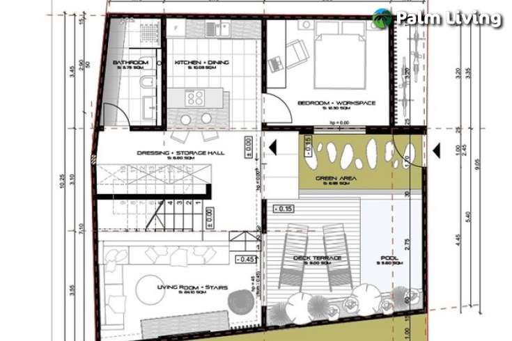 Two-bedroom Villas with Off-plan For Sale