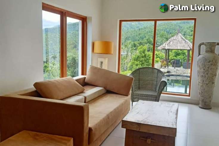 Kayuputih Villa with Ocean and Hills View