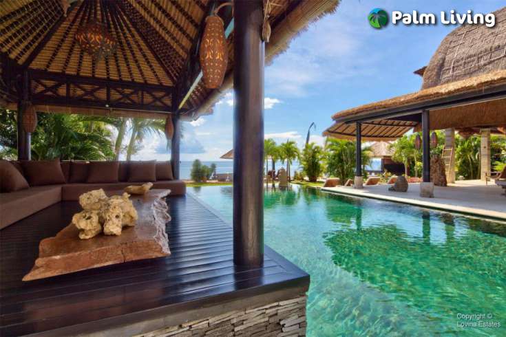 Beachfront Estate in North Bali for Sale