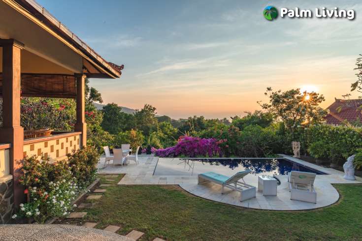 Balinese Hillside Villa in Nature for Sale