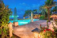 Villa on the Beach with Guest House