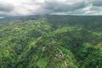 Unique Land Shape in the Hills