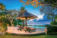 Villa on the Beach with Guest House