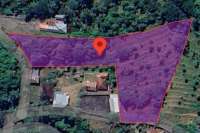 Unique Land Shape in the Hills