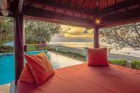 Villa on the Beach with Guest House