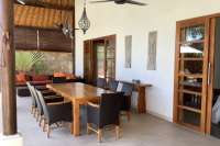 Spacious Beachfront Villa with Nice Garden