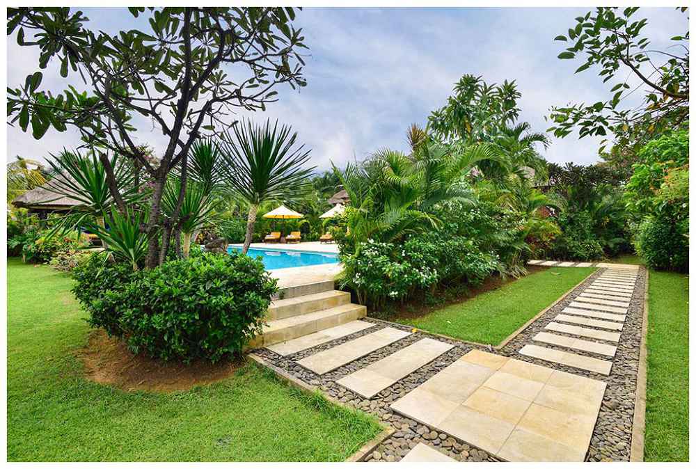 Picture Of Bali Villa Building Garden Steps